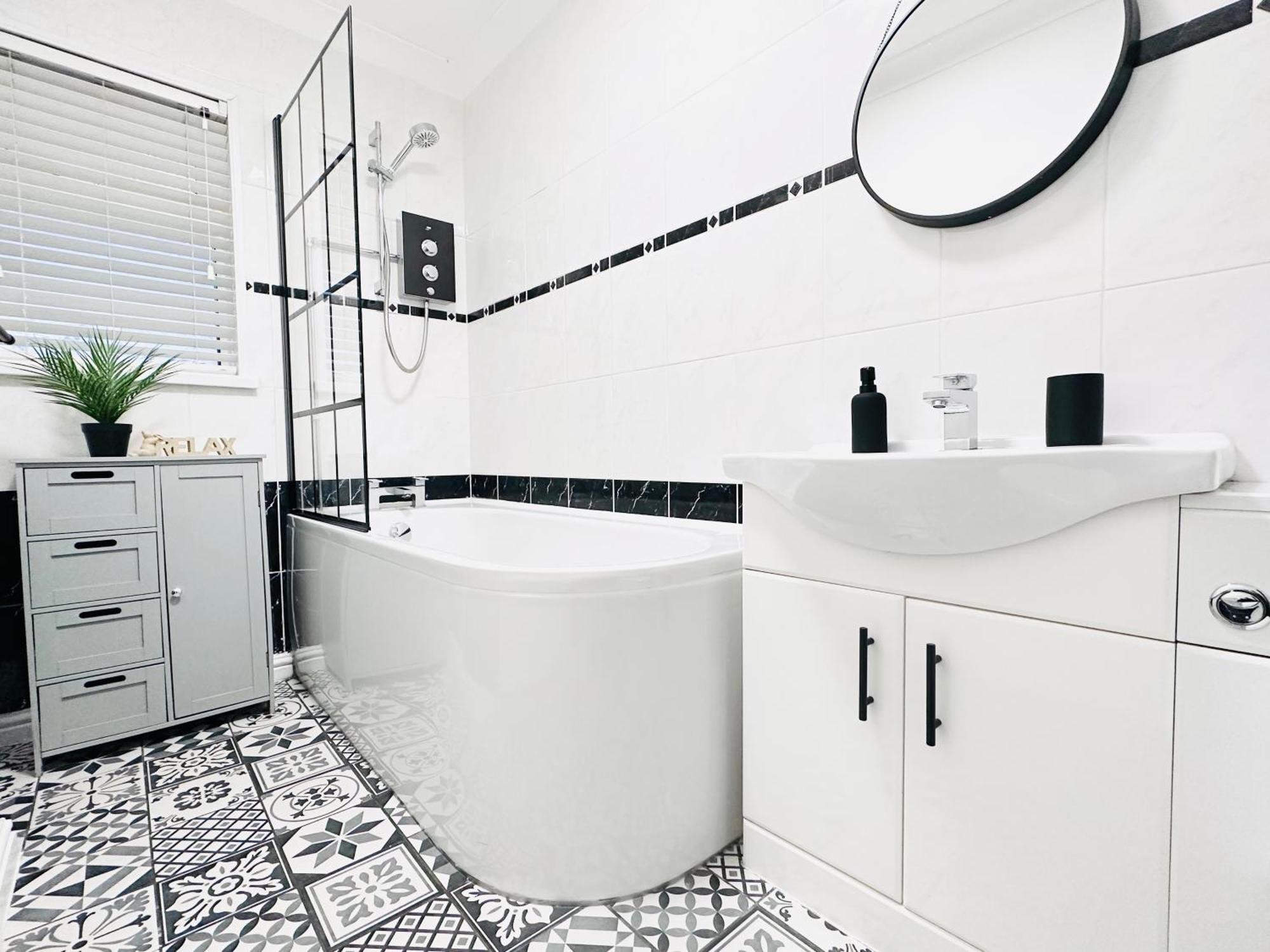 Casa vacanze Steel Town - Comfy In With Hot Tub & Dart Board *
